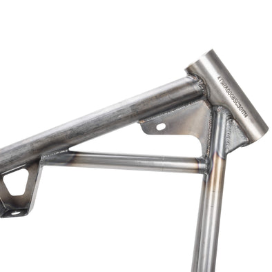 Gasbox Full Rigid Chopper Frame for Harley Ironhead Sportster's  - Disc Brake rear - Sporty Tank Mounts