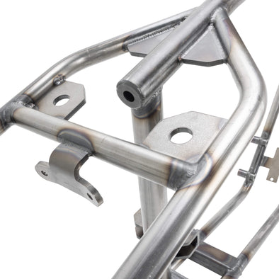 Gasbox Full Rigid Chopper Frame for Harley Ironhead Sportster's  - Disc Brake rear - Sporty Tank Mounts