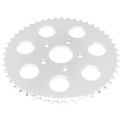 Replacement Flat Sprocket - Chrome - 48 Tooth - 1982-1992 Harley-Davidson Sportster OEM# 41470-86T