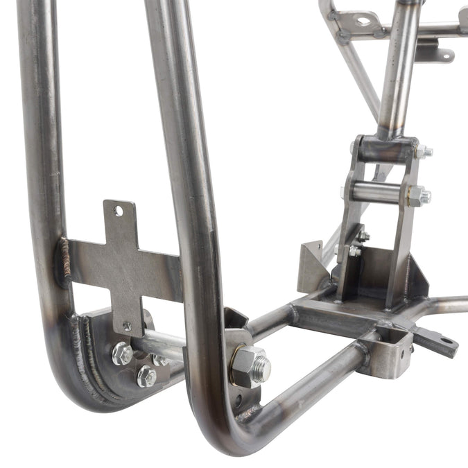 Full Rigid Chopper Frame 2004-2022 Harley-Davidson Sportsters - 3" Up - Sporty Tank Mounts