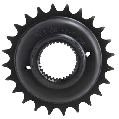 Belt to Chain Conversion Kit Harley-Davidson Dyna 2000-05 Mag Wheels - Chrome Sprocket