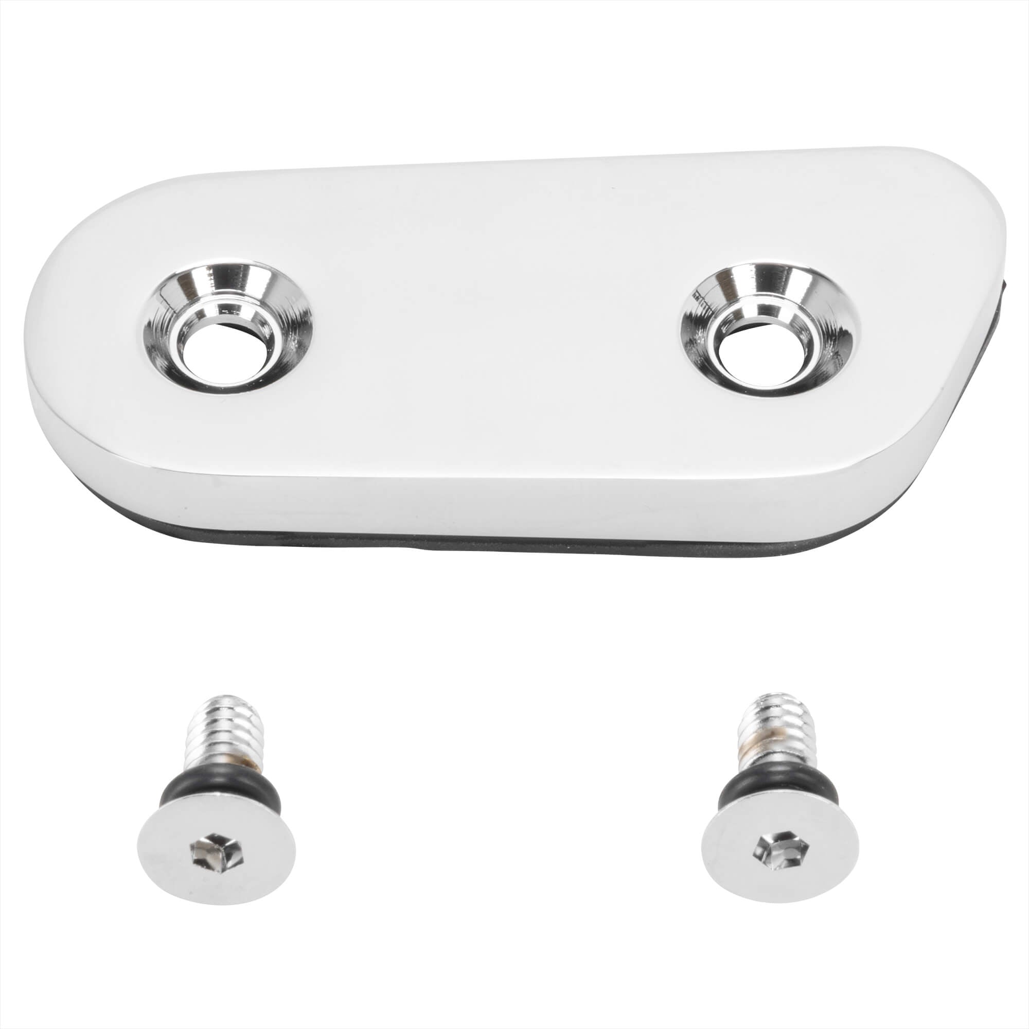 Chrome Skull Primary Inspection Cover For Harley Shovelhead & Softail