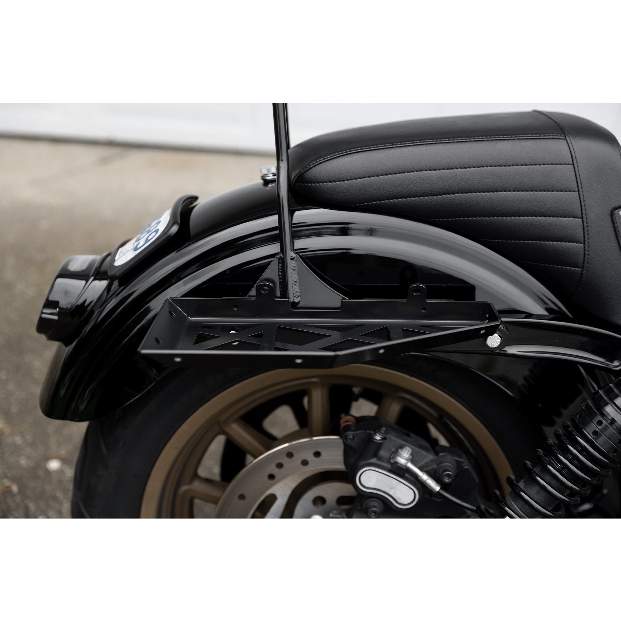 Moto Luggage Rack - Right Side - 2006-2017 Harley-Davidson Dyna ...