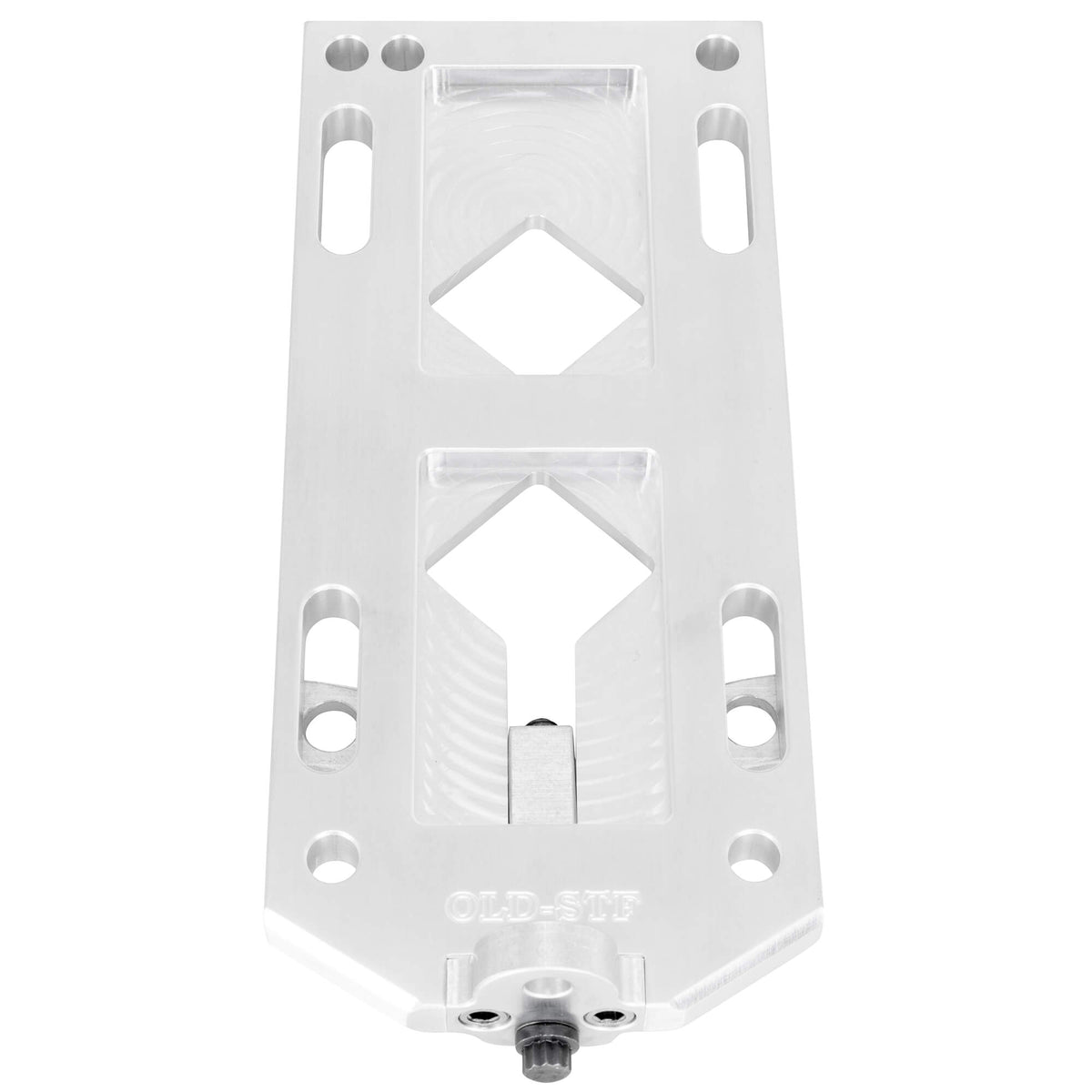 OldStf Cycle Centerline Adjustable Aluminum Transmission Plate