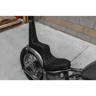 Traditional King and Queen Seat - Black Diamond - Rigid Frame