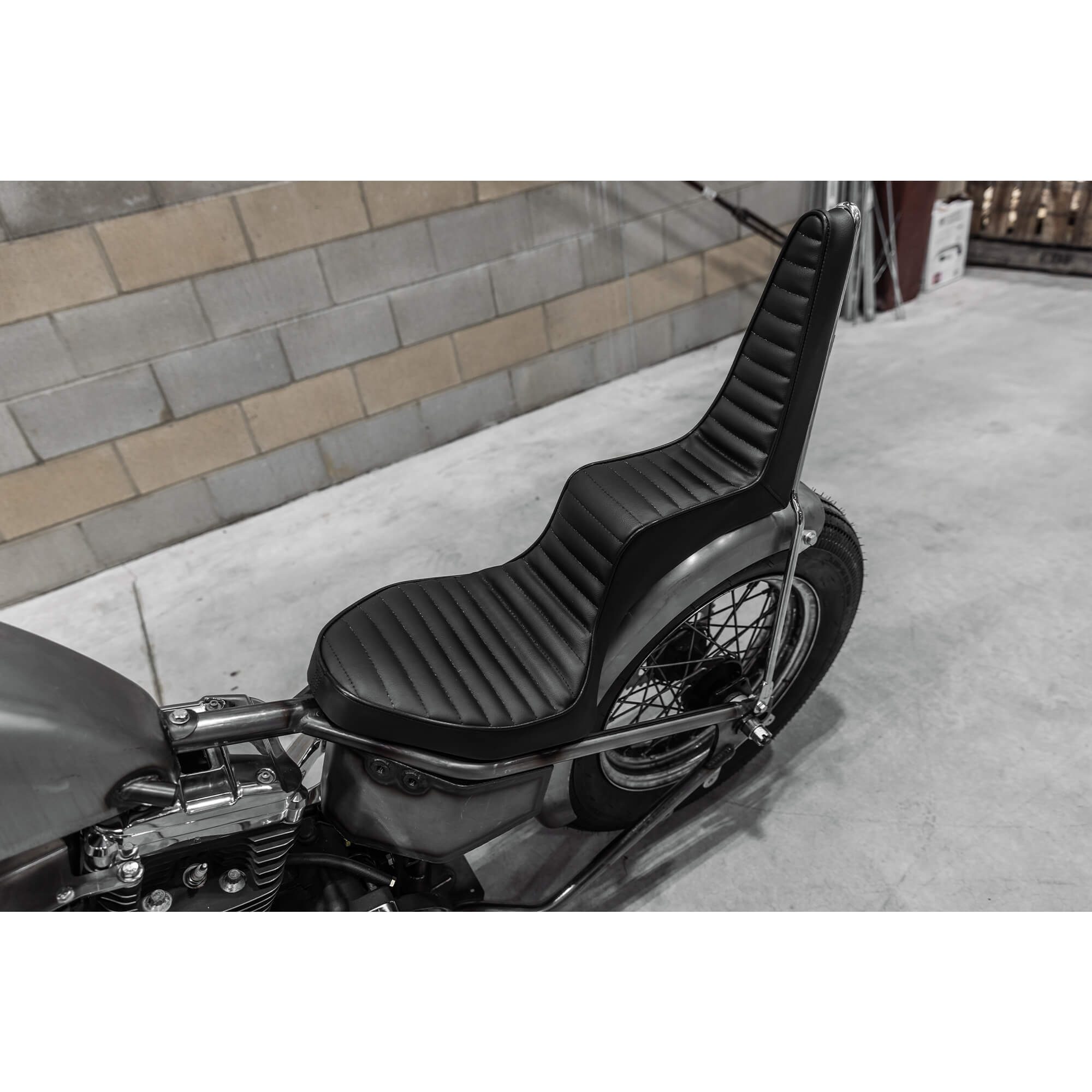 Sully Custom Sully's Customs Traditional King and Queen Seat - Black Horizontal ...