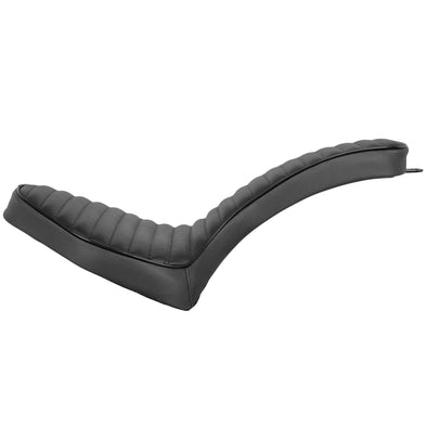 Cobra 2-Up Seat - Black Horizontal Pleat - Rigid Frame