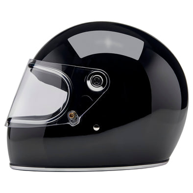 Gringo S DOT/ECE R22.06 Approved Full Face Helmet - Gloss Black