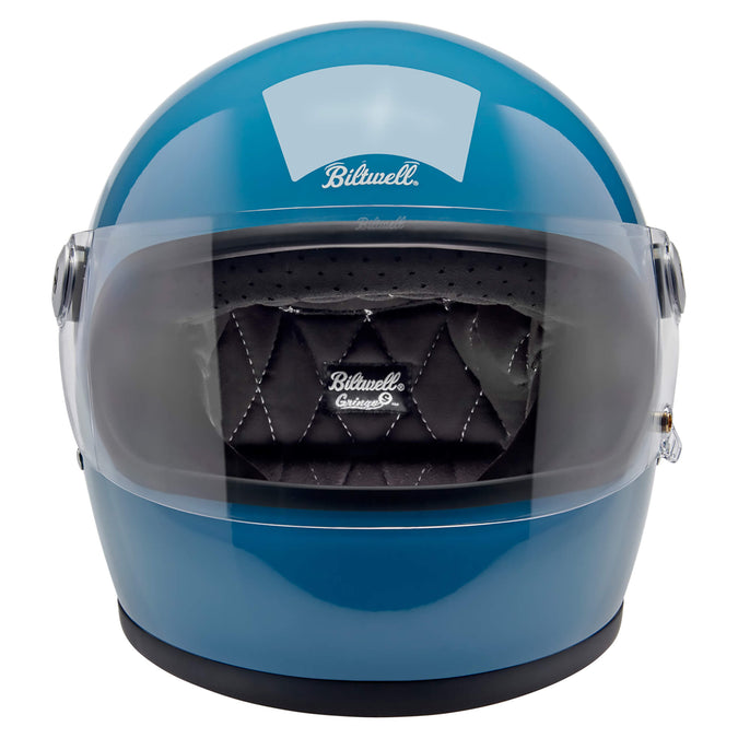 Gringo S DOT/ECE R22.06 Approved Full Face Helmet - Gloss Dove Blue