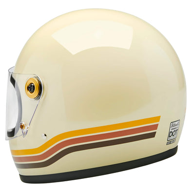 Gringo S DOT/ECE R22.06 Approved Full Face Helmet - Gloss Desert Spectrum