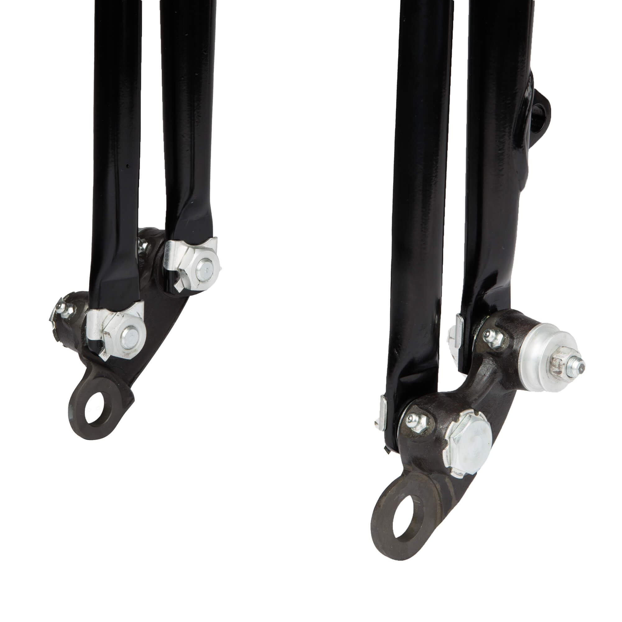Samwel Supplies Classic Inline Springer Front Fork - Black/Chrome ...