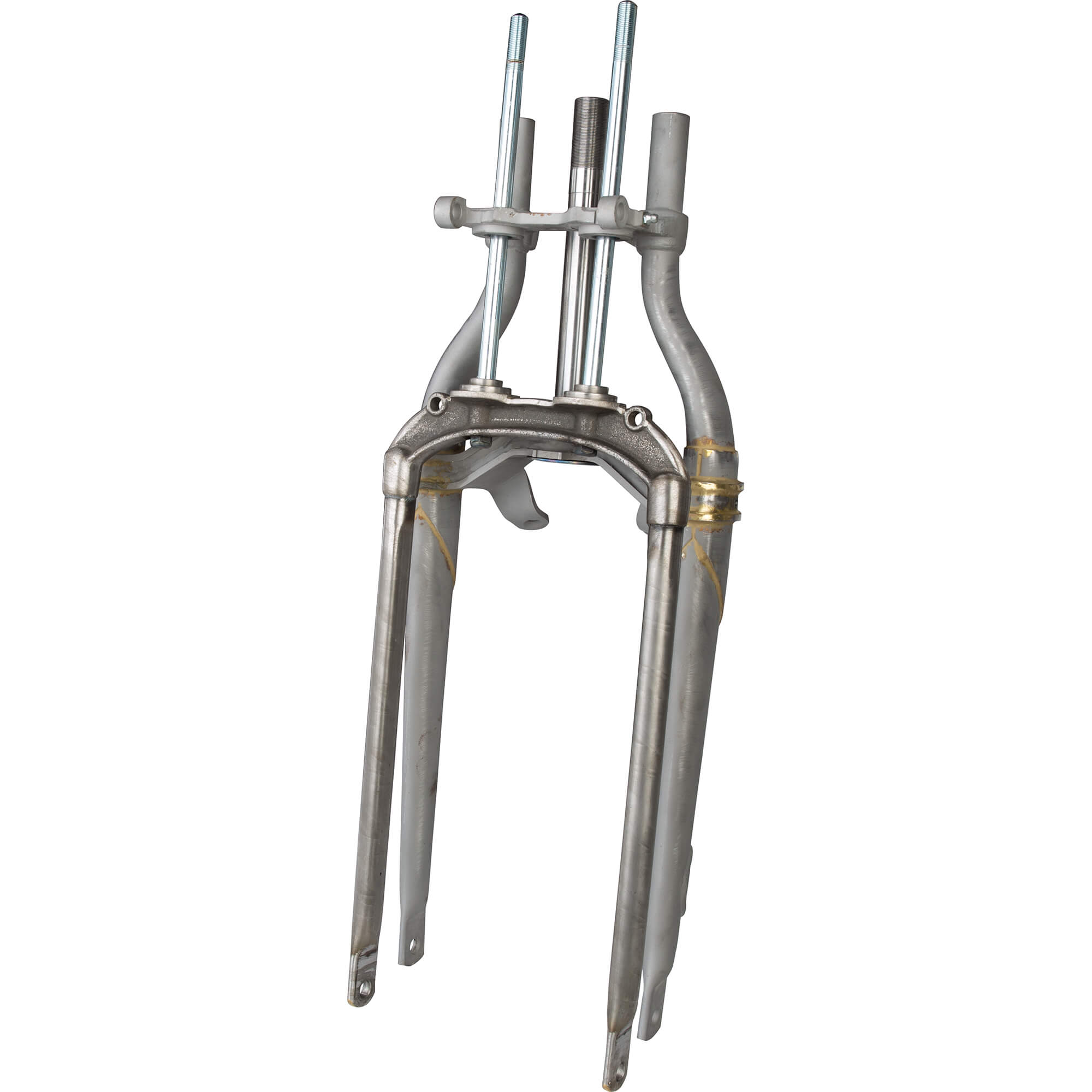 Samwel Supplies Classic Inline Springer Front Fork - Bare Steel/Black ...