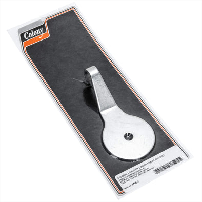 #3745-1 Steering Damper Lower Frame Bracket 1940-1952 Harley-Davidson 45's 1940-1957 Servi-car - Parkerized