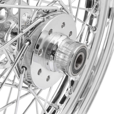18 x 2.5 40 Spoke Drop Center Chrome Rear Wheel 1957-1978 Harley-Davidson XL 1954-1956 K Model