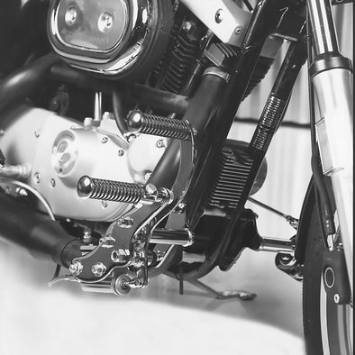 Daniel Boone Chrome Forward Controls Kit 1979-1983 Harley-Davidson XL