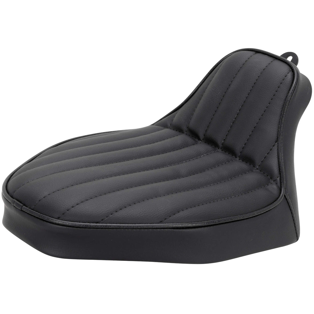 Sully's Customs Solo Seat - Black Vertical Pleat - Rigid Frame ...