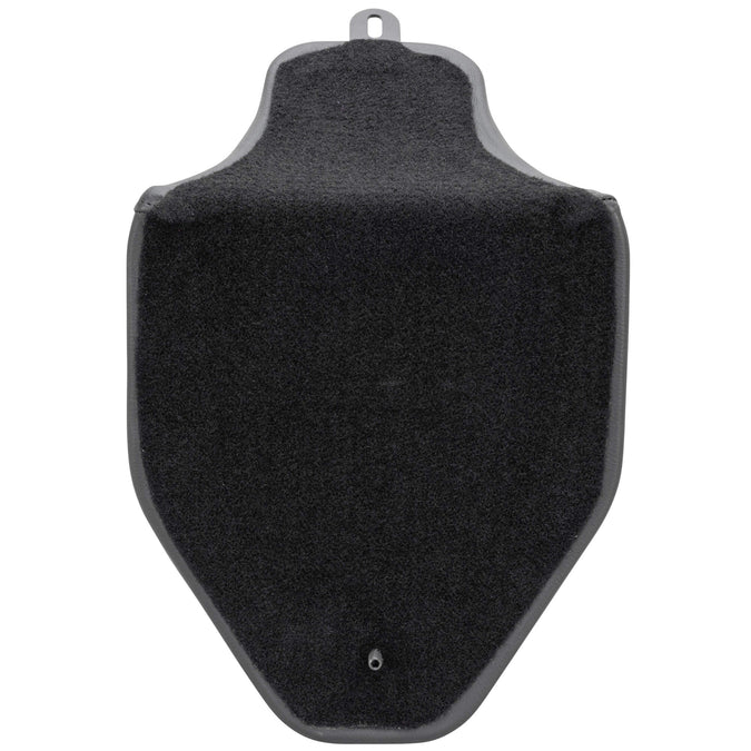 Solo Seat - Black Vertical Pleat - Rigid Frame