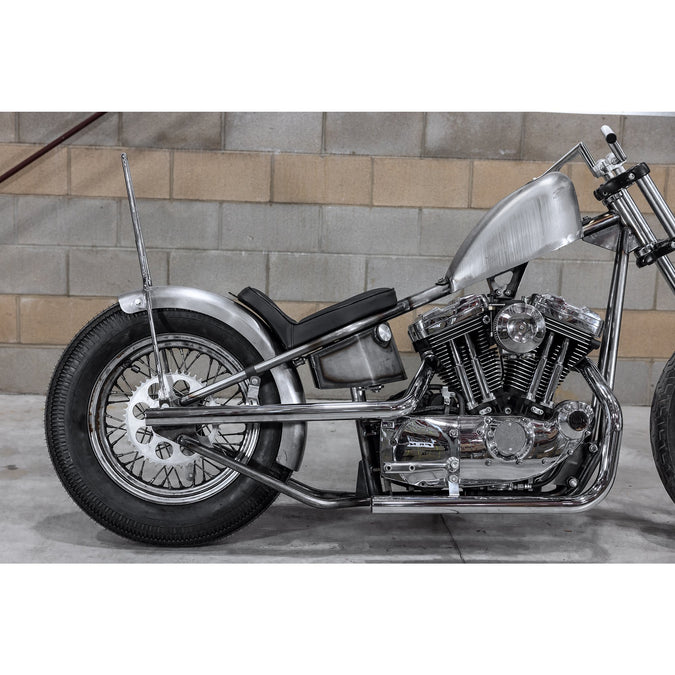 Sully Custom Sully's Customs Solo Seat - Black Vertical Pleat - Rigid Frame ...