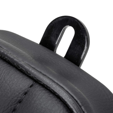 Solo Seat - Black Vertical Pleat - Rigid Frame