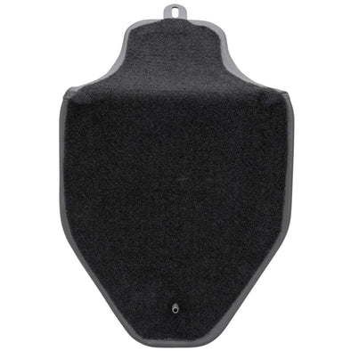 Solo Seat - Black Arched Pleat - Rigid Frame