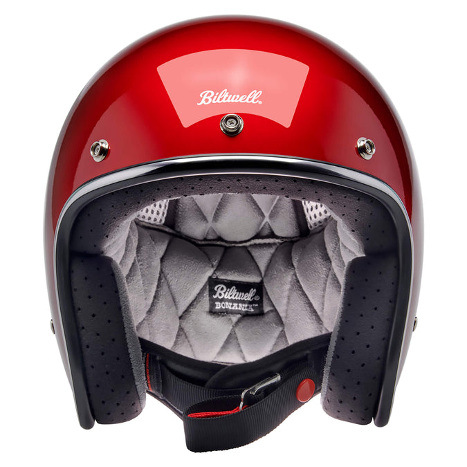 Bonanza Helmet DOT Approved Helmet - Metallic Cherry Red