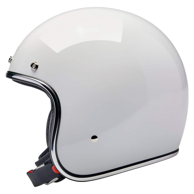 Bonanza Helmet DOT Approved Helmet - Gloss White