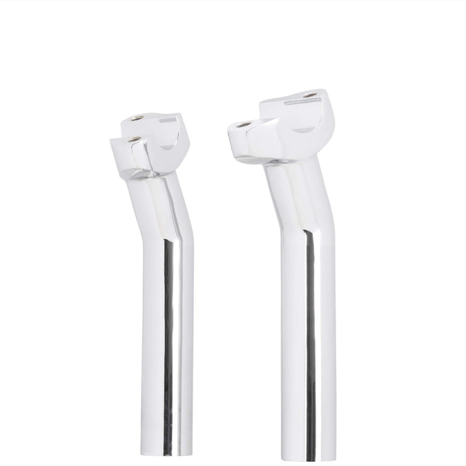 Drag Specialties 6-1/2 inch Pullback Handlebar Riser Set - Chrome ...