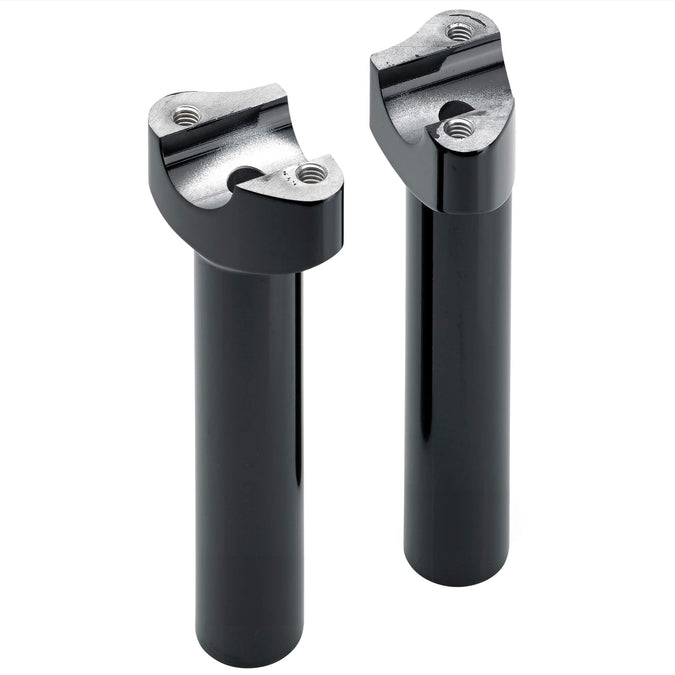 Drag Specialties 6-1/2 inch Forged Aluminum Handlebar Risers - Black ...