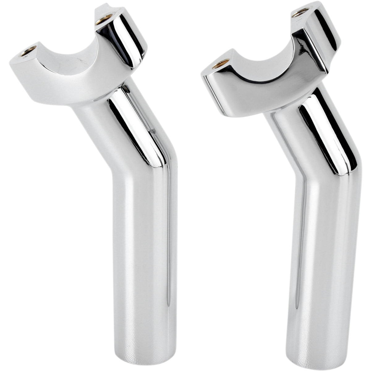 Cycle Standard 5-1/2 inch Pullback Handlebar Riser Set - Chrome ...