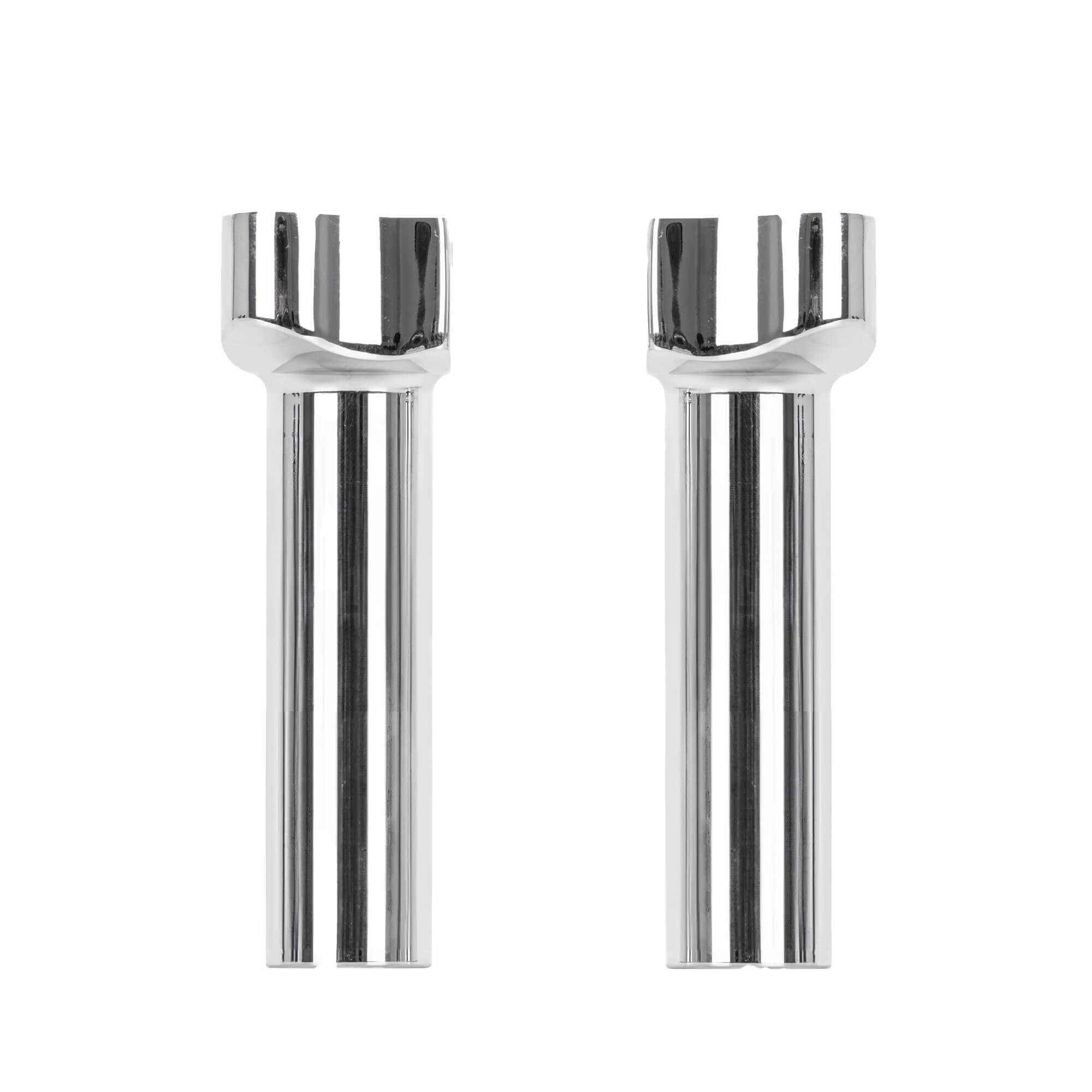 Cycle Standard 5-1/2 inch Forged Aluminum Handlebar Risers - Chrome ...