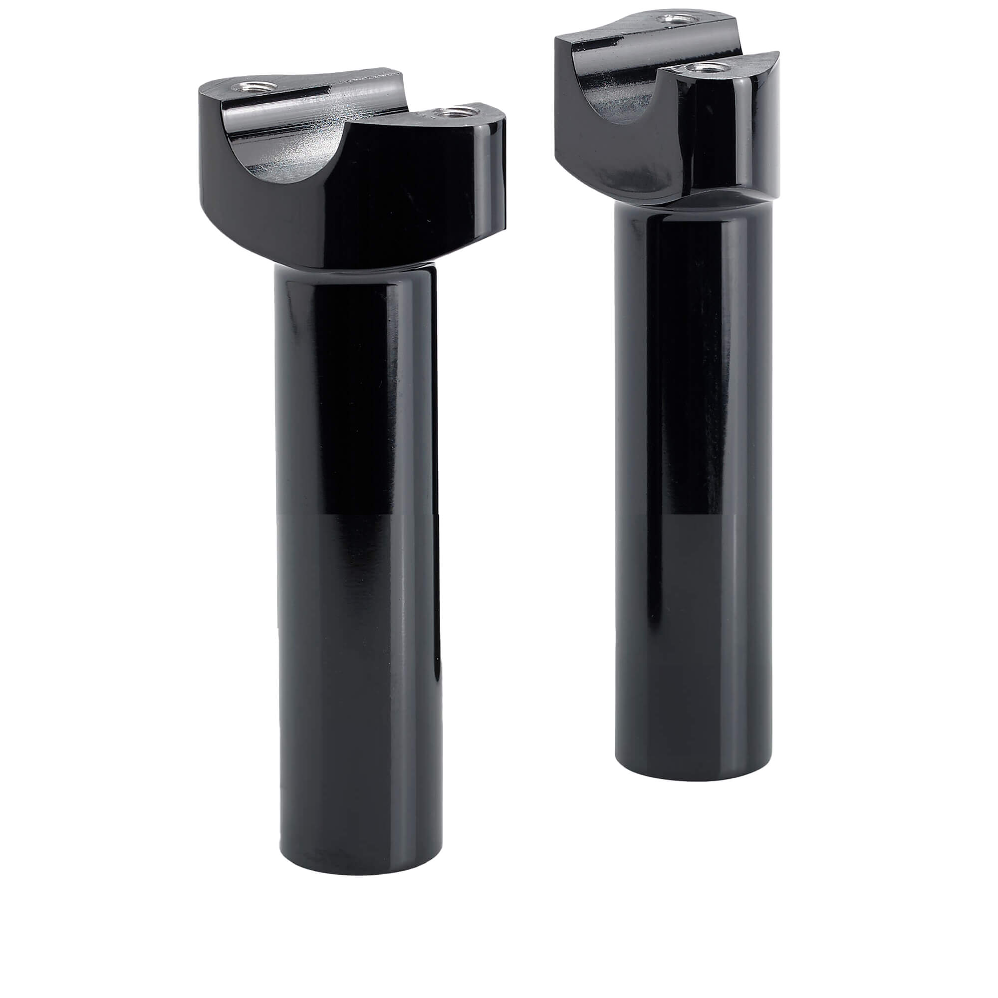 Handlebar Riser Icon Cycle Standard 5-1/2 inch Forged Aluminum Handlebar Risers - Black ...