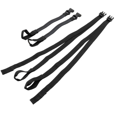The Ultimate Adjustable Cargo Straps Twin Pack - 12"-42" x 5/8" - Black