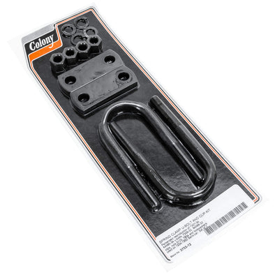 #3753-12 Spring Clamp U-Bolt Kit 1934-1950 Harley-Davidson Servi-car - Parkerized