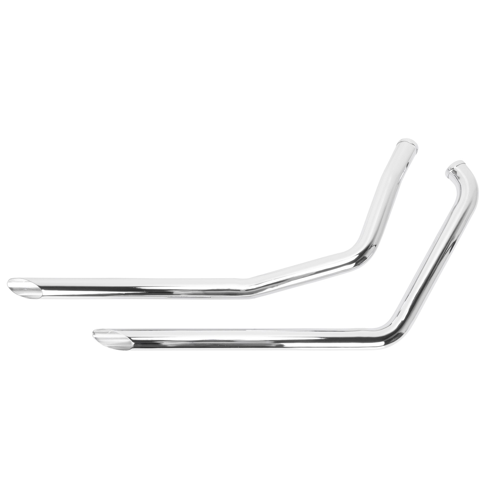MCM Slash Cut Drag Pipes 1986-2006 Harley-Davidson Softail