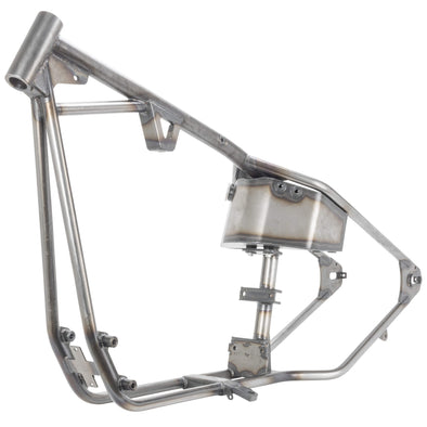 Full Rigid Frame 1957-1985 Harley-Davidson Ironheads - Disc Brake rear - Sporty Tank Mounts - Horseshoe Oil Tank