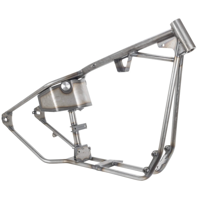 Full Rigid Frame 1957-1985 Harley-Davidson Ironheads - Disc Brake rear - Sporty Tank Mounts - Horseshoe Oil Tank