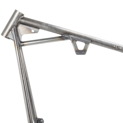 Full Rigid Frame 1957-1985 Harley-Davidson Ironheads - Disc Brake rear - Sporty Tank Mounts - Horseshoe Oil Tank