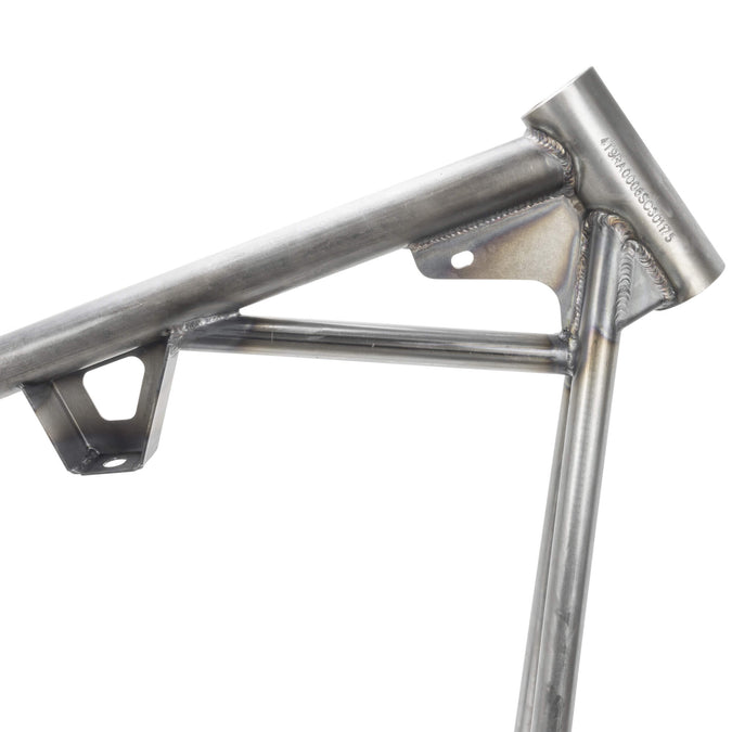 Full Rigid Frame 1957-1985 Harley-Davidson Ironheads - Disc Brake rear - Sporty Tank Mounts - Horseshoe Oil Tank