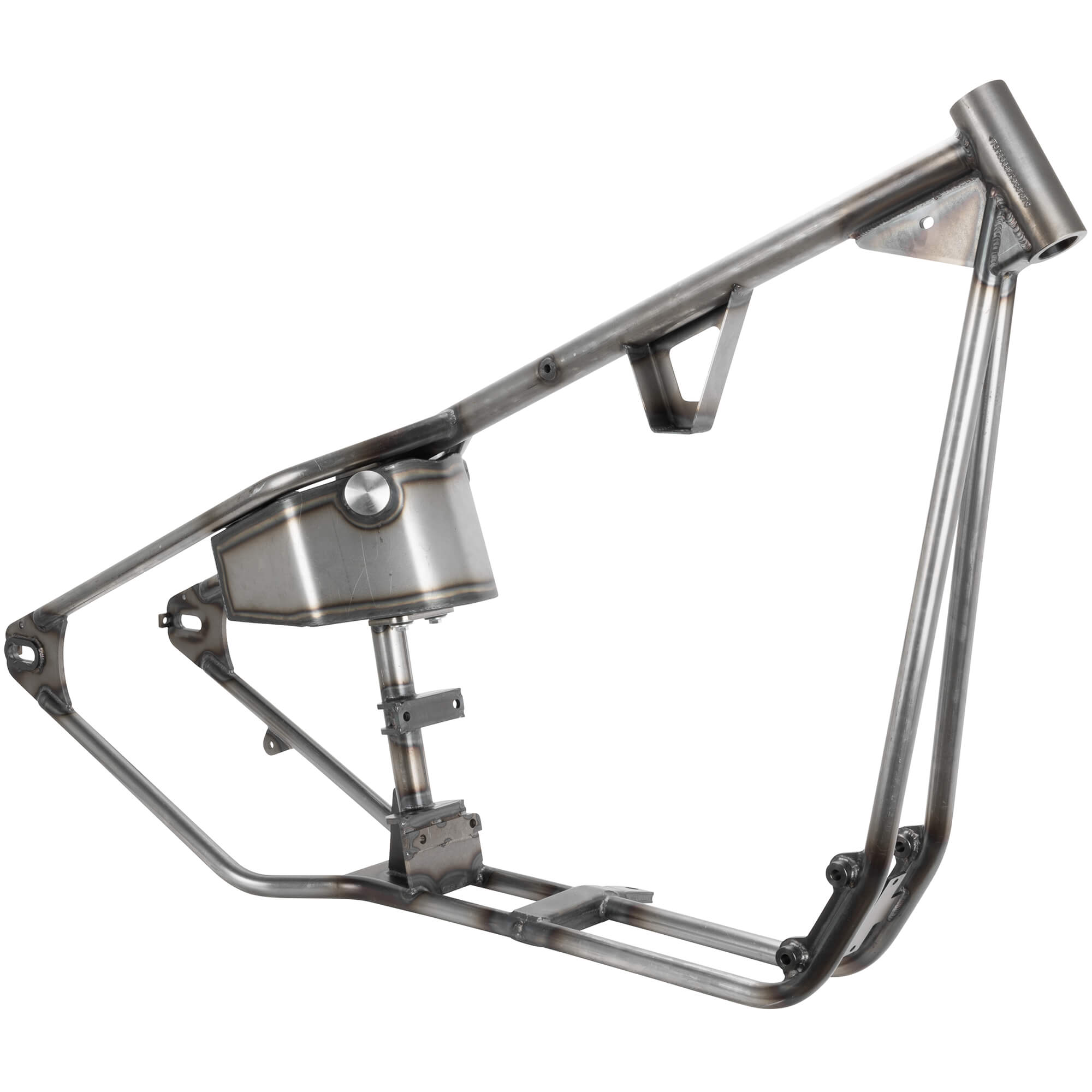 Gasbox Full Rigid Chopper Frame 1957-1985 Harley-Davidson Ironheads - 3 ...