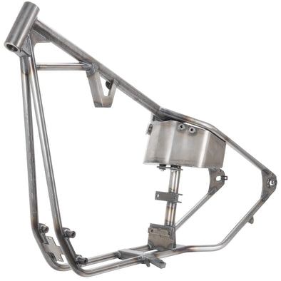Full Rigid Chopper Frame 1957-1985 Harley-Davidson Ironheads - 3" Up - Disc Brake rear - Frisco Tank Mounts - Horseshoe Oil Tank