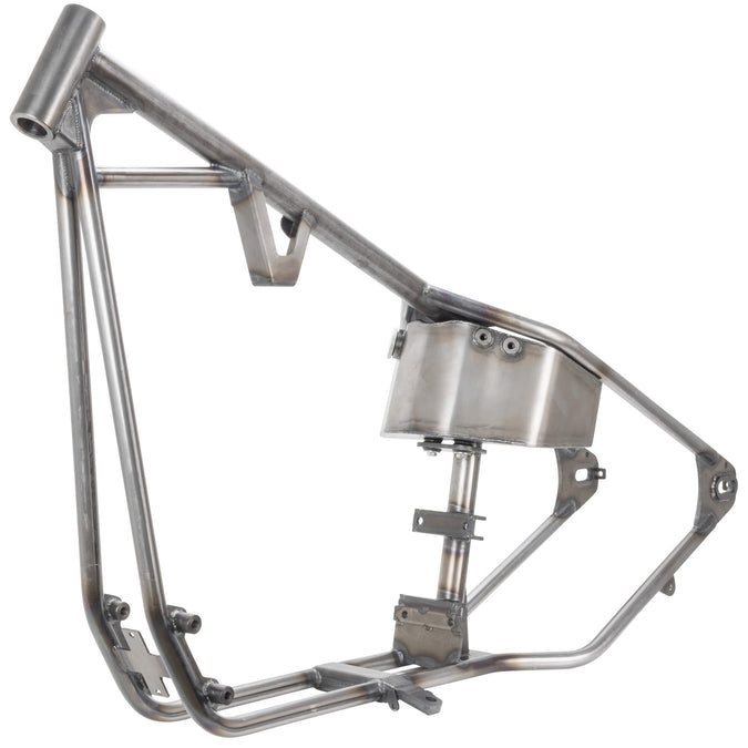 Full Rigid Chopper Frame 1957-1985 Harley-Davidson Ironheads - 3" Up - Disc Brake rear - Frisco Tank Mounts - Horseshoe Oil Tank