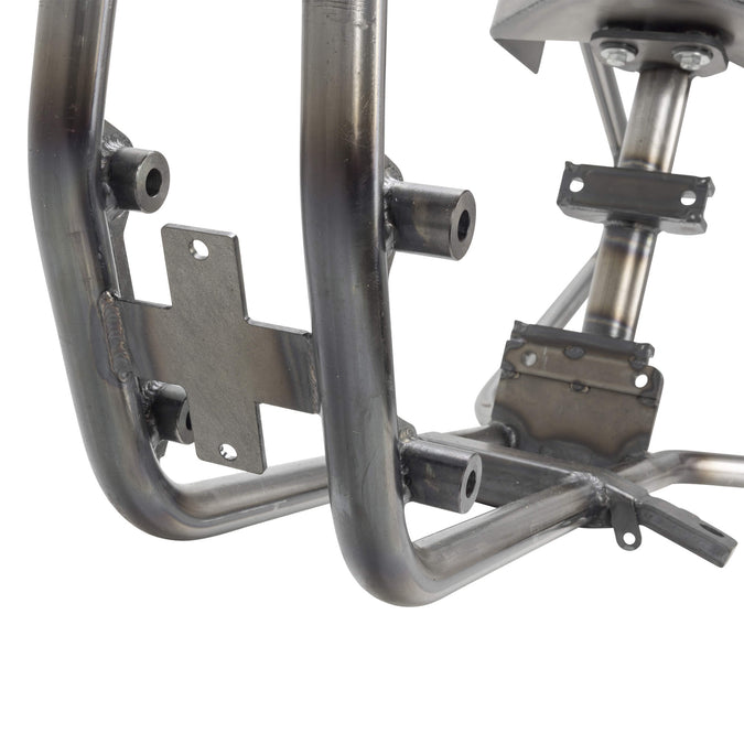 Full Rigid Chopper Frame 1957-1985 Harley-Davidson Ironheads - 3" Up - Disc Brake rear - Frisco Tank Mounts - Horseshoe Oil Tank
