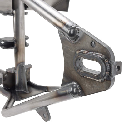 Full Rigid Chopper Frame 1957-1985 Harley-Davidson Ironheads - 3" Up - Disc Brake rear - Frisco Tank Mounts - Horseshoe Oil Tank