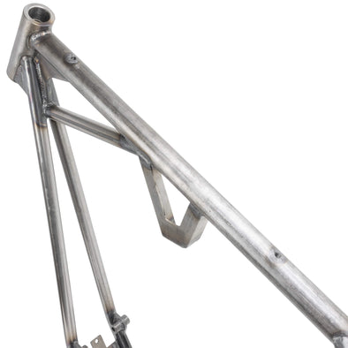 Full Rigid Chopper Frame 1957-1985 Harley-Davidson Ironheads - 3" Up - Disc Brake rear - Frisco Tank Mounts - Horseshoe Oil Tank