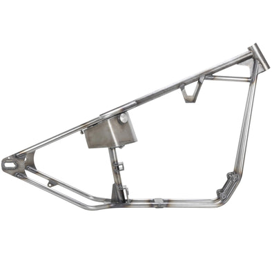 Full Rigid Chopper Frame 1957-1985 Harley-Davidson Ironheads - 3" Up - Disc Brake rear - Frisco Tank Mounts - Horseshoe Oil Tank