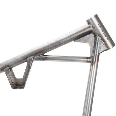 Full Rigid Chopper Frame 1957-1985 Harley-Davidson Ironheads - 3" Up - Disc Brake rear - Frisco Tank Mounts - Horseshoe Oil Tank