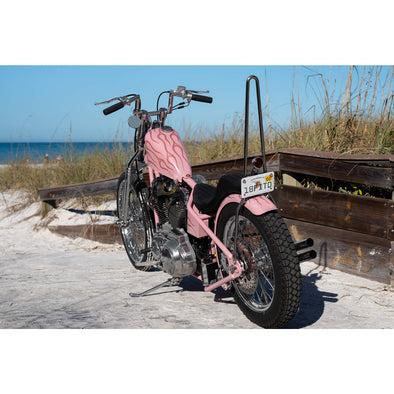 Full Rigid Frame 1986-2003 Harley-Davidson Sportsters - Frisco Tank Mounts - Horseshoe Oil Tank