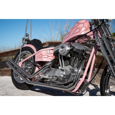 Full Rigid Frame 1986-2003 Harley-Davidson Sportsters - Frisco Tank Mounts - Horseshoe Oil Tank