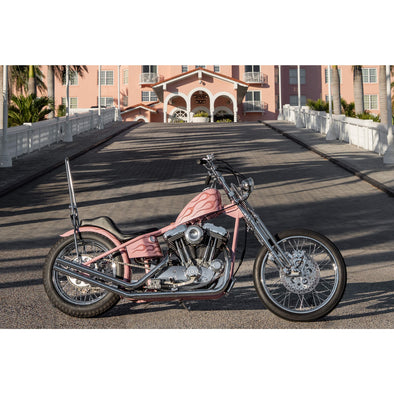 Full Rigid Frame 1986-2003 Harley-Davidson Sportsters - Frisco Tank Mounts - Horseshoe Oil Tank