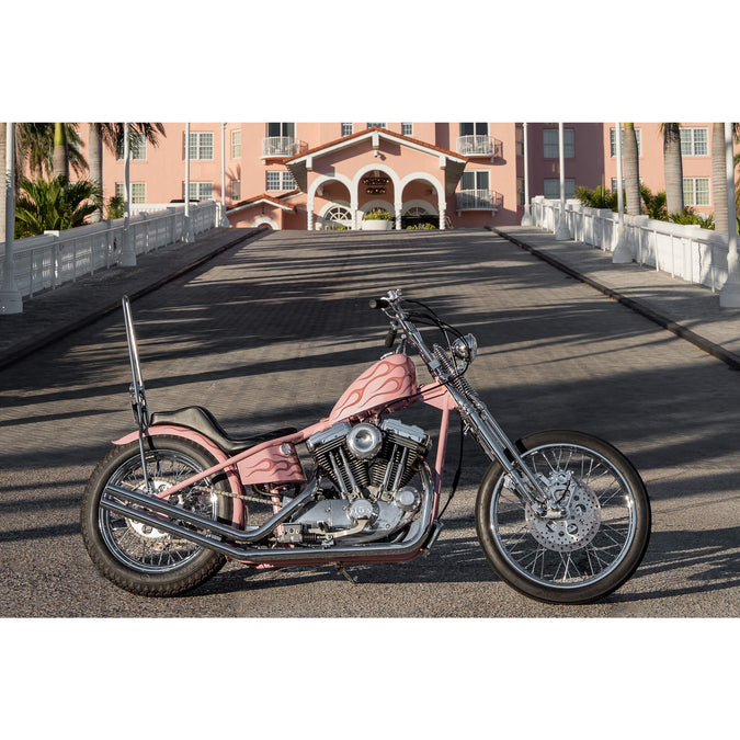 Full Rigid Frame 1986-2003 Harley-Davidson Sportsters - Frisco Tank Mounts - Horseshoe Oil Tank